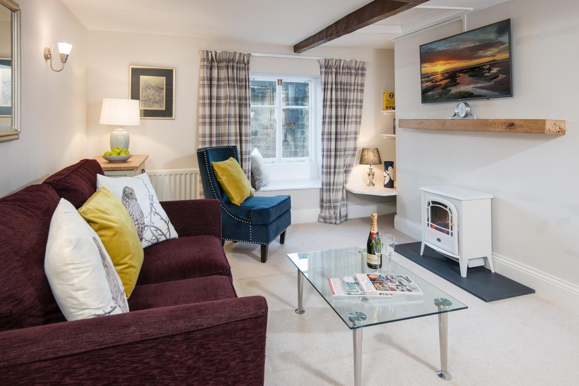 Castle Retreat - Luxury Apartment Opposite Alnwick Castle Exterior foto